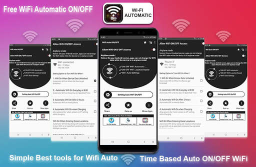 Wifi Auto ON/OFF screenshot 1
