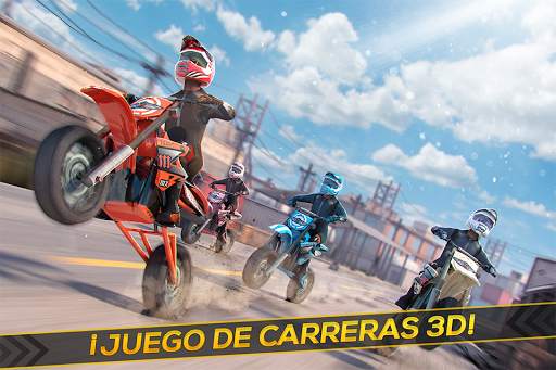 Carrera Real de Moto de Cross screenshot 1