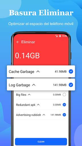 Booster Master-Eliminador de Basura en tu Teléfono screenshot 2