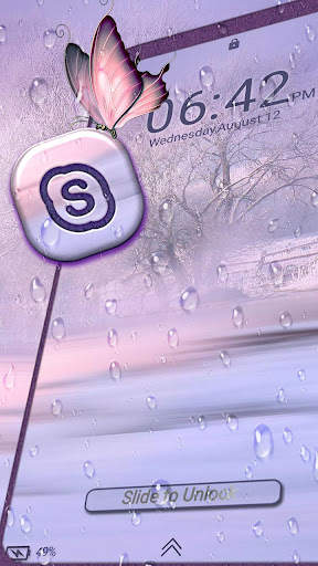 Winter Mist Launcher Theme screenshot 3