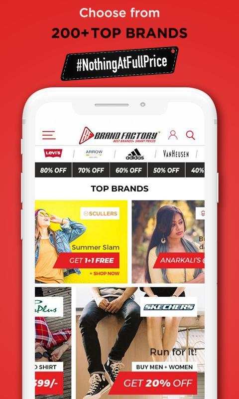 BRAND FACTORY - Shopping App o screenshot 2