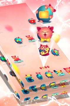 Sweet Kitty Launcher Theme screenshot 3