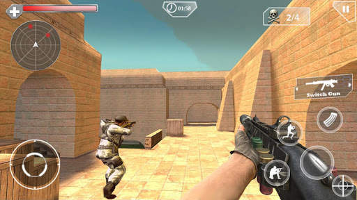 Shoot Strike Gun Fire 3 تصوير الشاشة