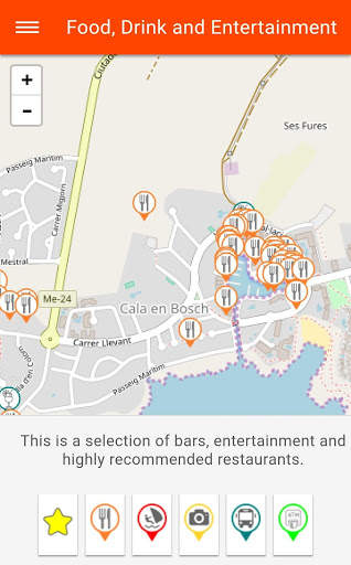 Cala N Bosch Travel Guide with Offline Maps screenshot 4