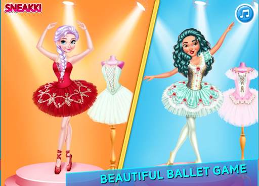 Pretty Ballerina Princesses - Ballet Games screenshot 1