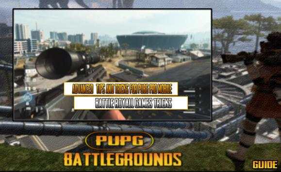 Tips for PUPG guide 2019 screenshot 2