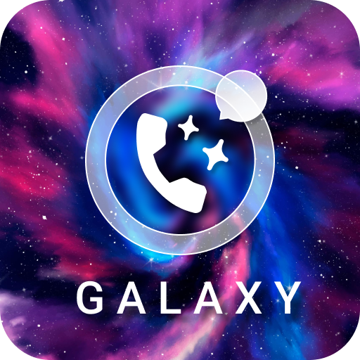 2021 Galaxy Theme -> GB Fm Whats Plus Azul HeyMods icon