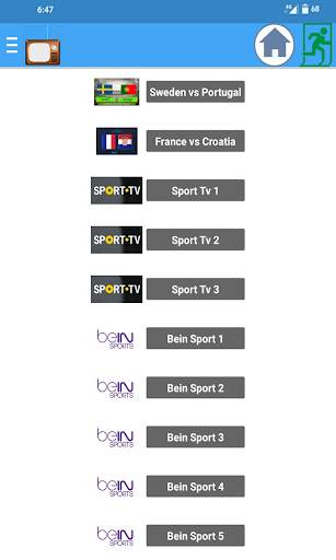 Live Football on Android screenshot 1