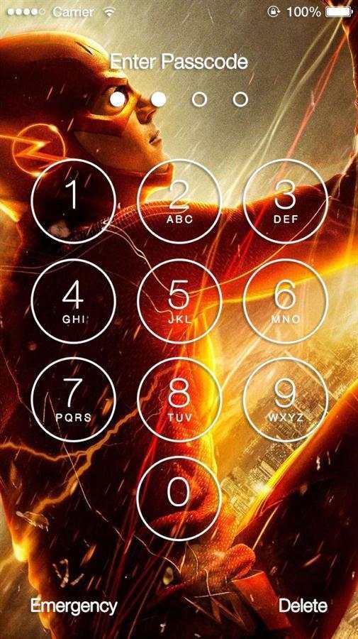 The Flash HD Lock Screen screenshot 5