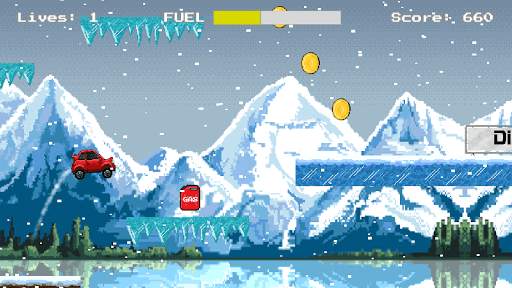 Jumping Race - Retro Game Car Racing screenshot 3