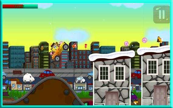 Super Sponge's Adventure  Speed racing Car screenshot 1