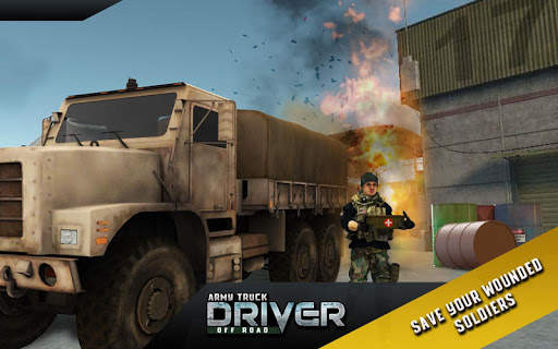 Army Truck Offroad Simulator Games screenshot 4