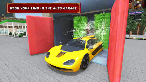 Luxury Wedding Limousine Taxi: 3D Car Driving 2021 screenshot 1