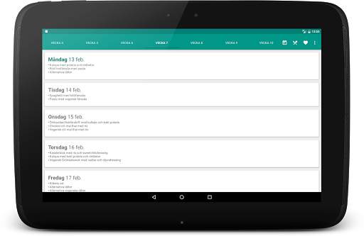 Skolschema – schemat i mobilen screenshot 9