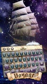 Cruise sailing keyboard screenshot 1