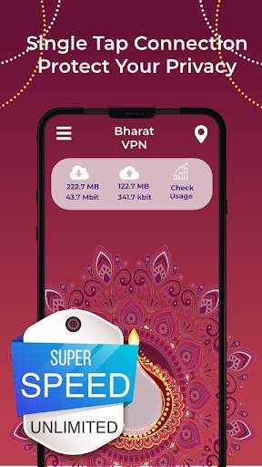 Bharat VPN - Free VPN Proxy Server & Secure screenshot 3