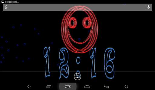 Clock Smile Live Wallpaper screenshot 13