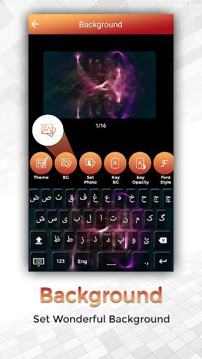 Easy Typing Farsi Keyboard Fonts And Themes screenshot 6