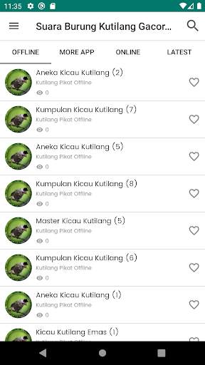 Suara Burung Kutilang Gacor screenshot 1