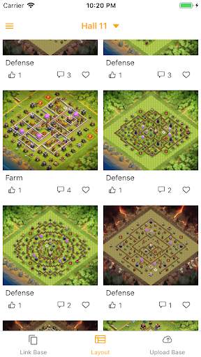 Bases layout for Coc (with copy link) screenshot 5