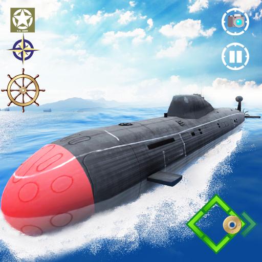 Us Army Submarine Driving Games 2018 icon
