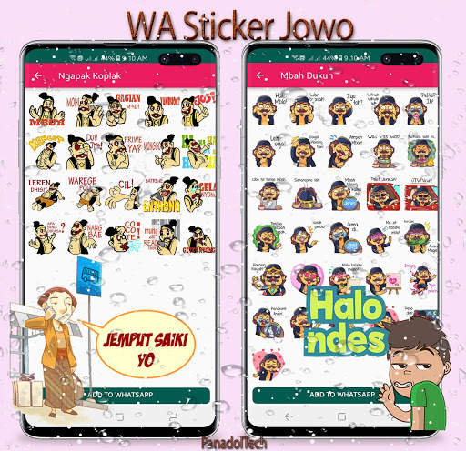 Kumpulan Stiker Jowo Lucu WAStickerApps Maker screenshot 7