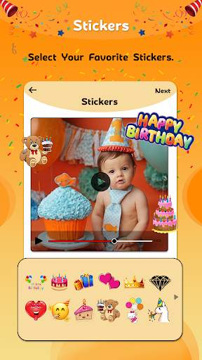 Birthday Video Maker 2021 : Birthday Wish Maker screenshot 4