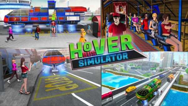 Hover Bus Simulator 2018 screenshot 5