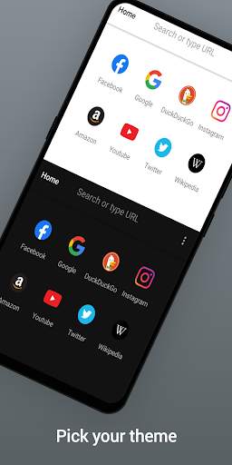 Black Browser : Simple, Secure, Fast & Cool UI screenshot 4