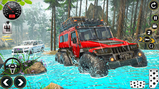 Offroad SUV Driving-Jeep Games screenshot 1