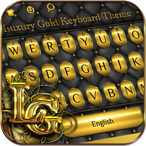 Luxury Gold Keyboard 10001001