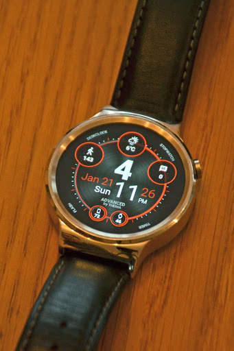 Advanced Watch Face & Clock Widget screenshot 15