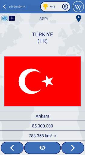 Dünya Bayrakları testi screenshot 1