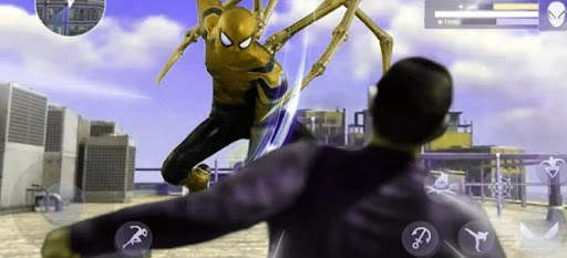 Spider Rope Hero: Crime City Gangster Battle Vegas स्क्रीनशॉट 2