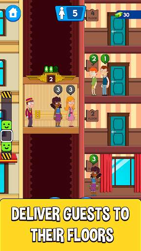 Hotel Elevator：Ascensore gioco screenshot 1