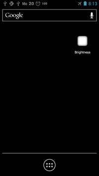 Screen brightness control screenshot 1