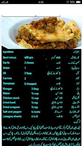 Best Pasta Recipes in Urdu screenshot 1