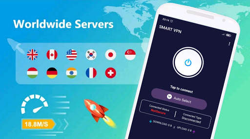 Smart VPN - Free & Fast VPN Proxy Server screenshot 1