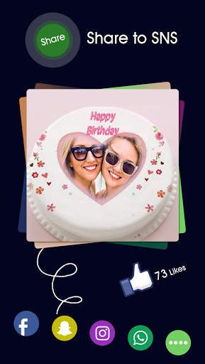 Birthday Cake Photo Frame screenshot 8