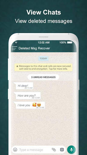 View deleted message & Restore deleted Photos screenshot 3