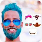 Man Mustache Beard Face Editor 1.8