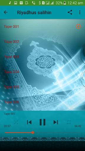 Riyadus Salihin MP3 Offline Part 1 - Sheikh Jafar screenshot 2