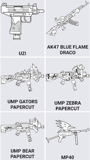 How to draw Fire weapons screenshot 1