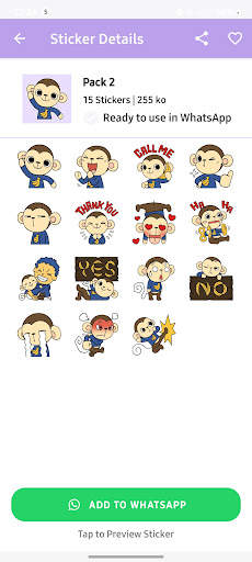  18 Stickers For WhatsApp screenshot 5