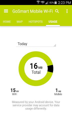 GoSmart Mobile Wi-Fi скриншот 4