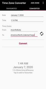 World Time Zones Clock / Time Zone Converter screenshot 2