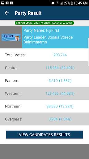 FEO Results App screenshot 4