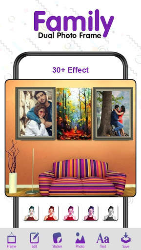 Family Dual Photo Frame screenshot 2