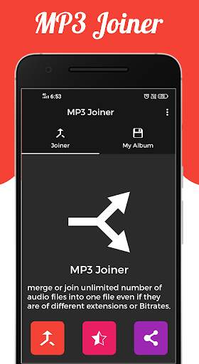 MP3 Merger : Audio Joiner screenshot 1