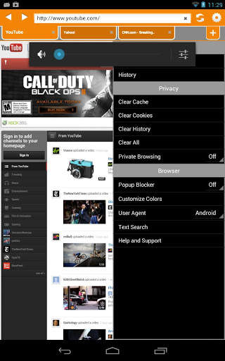 Nova Private Browser Free screenshot 2